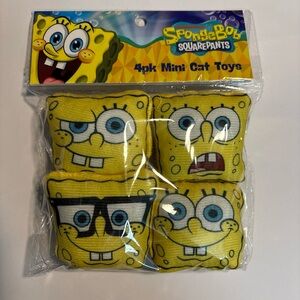 SpongeBob SquarePants Yellow Cat Toy Set
